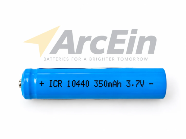 ICR 10440 3.7V 350mAh lithium-ion rechargeable battery
