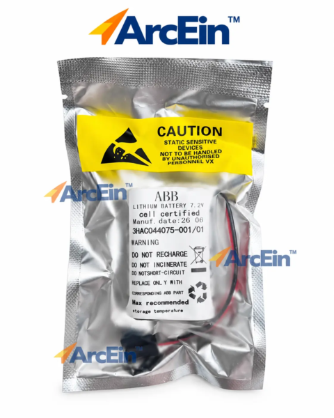 ABB 3HAC044075-001/01 7.2V lithium robot SMB battery