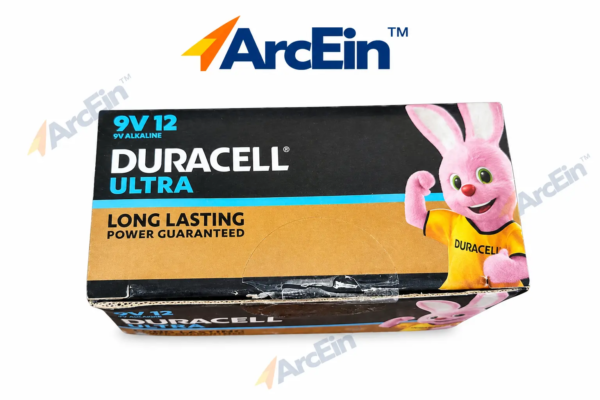 Duracell Ultra 9V alkaline batteries pack of 12